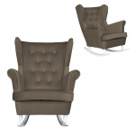 Supamasis fotelis Family Furniture Diana, rudas