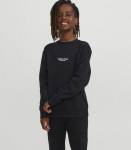 Jack & Jones vaiki&scaron;kas megztinis 12242471*01, juodas