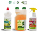 Natursafe Xtra ekologi&scaron;kų valiklių rinkinys virtuvei, 3 vnt.