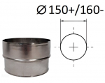 Adapteris. D 150+/160- mm.