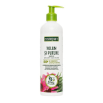 COSMEPLANT Tūrio suteikiantis ir stiprinamasis &scaron;ampūnas su ekologi&scaron;ku rozmarinu ir ežiuole, 400 ml