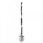 Sulankstomas kastuvas Trizand M-22640, juodas