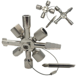 Universalus raktas elektros skydams Perfee, 10in1