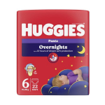 Užtraukiamos naktinės sauskelnės Huggies, 15-25 kg, 22 vnt.