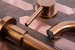 Potinkinis praustuvo mai&scaron;ytuvas Rea Rose Lungo Copper Brush + dėžutė