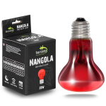 Infraraudonųjų spindulių lemputė terariumui Terrario Nangola Red Night Light, E27 lizdas, 25W