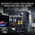ATX pusiau bok&scaron;to tipo korpusas Corsair CC-9011273-WW Juoda