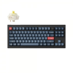 Belaidė žaidimų klaviatūra Keychron V3 Max Wireless V3M-D4 Gateron Jupiter Banana, Anglų (US), juoda sp.