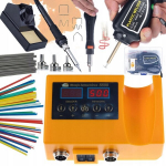 Lituoklių stotis Rosfix Orange Husky OH660 &ndash; 2in1 Hot-Air ir 900M, LED ekranai, Galia 660W