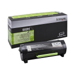 Kasetė lazeriniui spausdintuvui Spausdintuvo kasetė Lexmark 502H (50F2H0E) Corporate, juoda