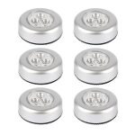 Table lamps,Battery-Powered Tap Lights - Wireless Night Light Stick-On Touch Lamp for Closets/Cabinets,lights suction card packaging