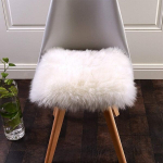 Sets of upholstered furniture,Square seat cushion artificial sheepskin sheepskin seat cushion fur optical simulation wool carpet chair sofa cushion,