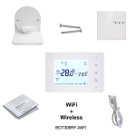 (BOT306RF-WIFI)Beok 306rf Wireless Thermostat Wifi Smart Temperature Controller Kambario termostatas dujiniam katilui veikia su Alexa Google Home &ndash; I&scaron;manioji temperatūros valdymo sistema &ndash;