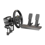 Žaidimų rinkinys - R3 pagrindas + ES vairas + SRP-Lite pedalai + Moza Racing R3 RS053 spaustukai (X-BOX, PC)