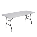 Sulankstomas turistinis stalas Nils Camp NC1618, 180x74x73 cm, baltas