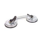 Vakuuminis stiklo laikiklis 3x120 mm (alium.) - 150kg