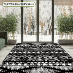 Bohemi&scaron;kas geometrinis kilimas, 70,87 * 98,43 colio / 180 * 250 cm