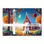 Prabangus &scaron;uns ra&scaron;to kilimas, 79 * 118 colių / 200 * 300 cm