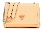 GUESS Moteri&scaron;ka apelsinų spalvos petinė rankinė - Noelle Convertible Xbody Flap Bag Apricot 304232
