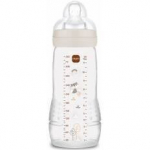 Buteliukas MAM Easy Active Baby Bottle, Neutral, 4 mėn+, 2 vnt., 330 ml