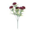 Dirbtinių Kiaulpienių Puok&scaron;tė Dekoravimui, G5514Purple For Lotus-5pcs