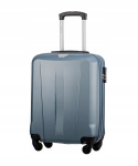 Puccini Abs kelioninis lagaminas ant ratukų, mėlynas, 55cm
