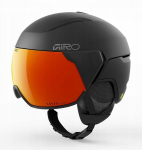 Žieminis slidinėjimo &scaron;almas GIRO ORBIT SPHERICAL MIPS, ry&scaron;kiai matinės juodos spalvos