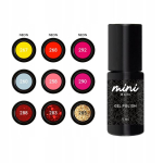 La Femme hibridiniai nagų lakai 5ml mini mani mix kolor kolekcija 9vnt