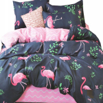 J&w patalynės komplektas 140x200 + paklodė, pavasarinė patalynė, daug ra&scaron;tų