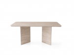 Virtuvinis stalas Asir Loft 2931, 180x77x90 cm, rudas
