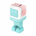Ugreen Nexode Rg greitas Usb-c tinklo įkroviklis 2x Usb + Usb-c 65w robotas