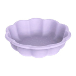 Plastikinė smėlio dėžė Gėlė 76 cm - alyvinė