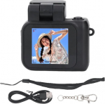 Ne&scaron;iojami raktų pakabuko fotoaparatai, mini pixel kamera nyk&scaron;čio dydžio 1080p, mikro vaizdo kamera, kompakti&scaron;ka vintage vaizdo kamera studentams ir vaikams (su 32g maža atminties kortele)