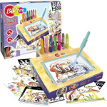 Coloring game - LANSAY - Blopens Animals - 16 stencils - Washable - From 5 years old
