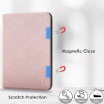 Tolino Shine Color/5 Kartos dėklas - Plonas, Mėlynas, Automatinis Budėjimas