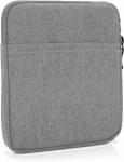 Mygadget nailono dėklas plan&scaron;etiniam kompiuteriui iki 7 colių [17 x 14,5 cm] - apsauginis dėklas, idealiai tinkantis pvz., Kindle Oasis [9 ir 10 kartos] | Paperwhite [iki 2021 m.] - pilkas
