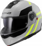 &Scaron;almas atverčiamas Ls2 Ff908 Strobe Ii Autox Grey H-v Yel Ece 22.06 homologacija