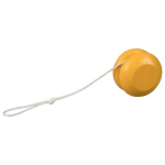 Žaislas - YO-YO - Klasikinis - Bukmedžio - Geltonas - 5 cm skersmuo