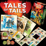 Tales of Tails Hobby World, stalo žaidimas, 2-4 žaidėjai, 30 min, 8+, anglų kalba