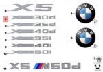BMW E70 užra&scaron;as Originalus 51147362491