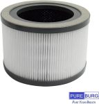 Pureburg Vista 200 pakaitinis filtras, suderinamas su Levoit Vista 200 oro valytuvu, detalės numeris Vista 200-rf, H13 3 pakopų filtravimo paketas, 2 vnt.