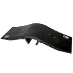 Paspirtukų, riedlenčių ir riedučių rampa triukams Skate Raven Wolx, juoda