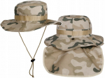 Karinė skrybėlė DOMINATOR Urban Combat Boonie su kaklo apsauga Rip-Stop, taktinė, Mi&scaron;ko maskuotė WZ.93 Desert