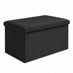 Sulankstomas pufas daiktams laikyti 60 x 30 x 30 cm