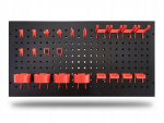 Sienelė įrankiams su įvairiomis lentynomis Fluxar SNT-1152, 900x450mm