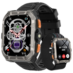BLACKVIEW W80 Pro 1.91" 900mAh Smartwatch IP68 atsparumas vandeniui,100 sporto režimų - Juoda