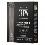 Vyri&scaron;ki plaukų dažai American Crew Precision Blend Hair Color 3x40 ml Medium Ash 5/6