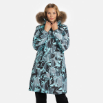 Huppa Moteri&scaron;kas žieminis paltas VIENNA 1, ice blue pattern