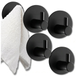 Lipnios juodos sieninės kabliukų rinkinys