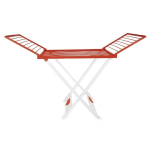 Giostyle drabužių džiovyklė Love, 180x56x96 cm, balta/oražinė